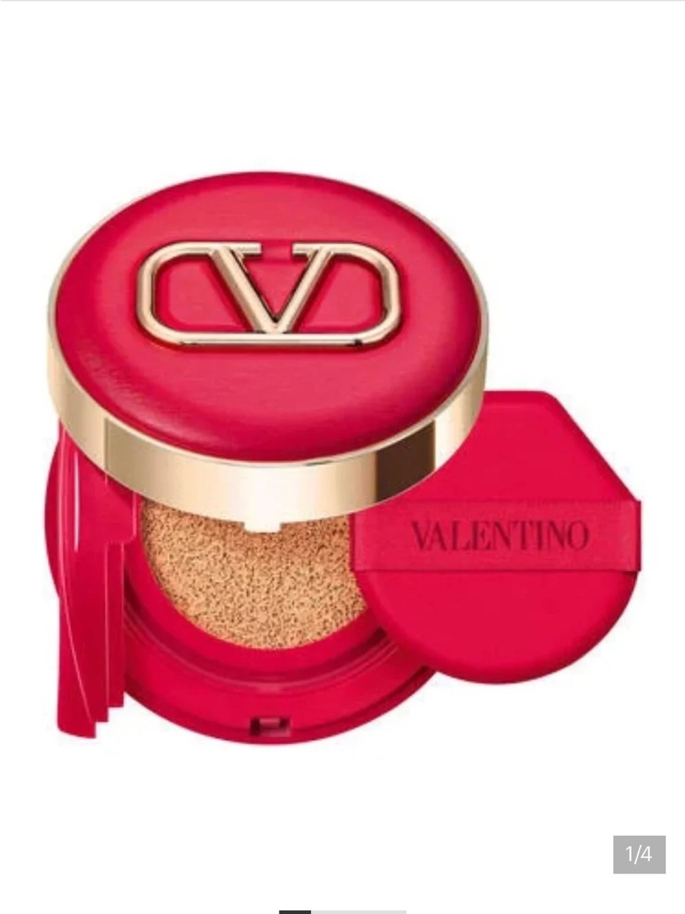 Valentino Red Cushion Foundation Compact - Radiant Finish LN2 - new in box